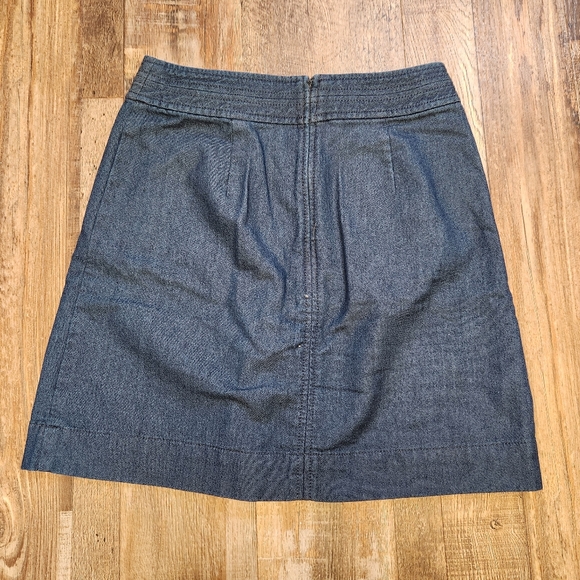 LOFT Denim Skirt - Picture 2 of 8